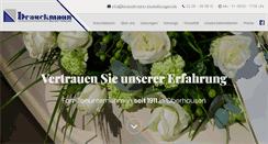 Desktop Screenshot of brauckmann-bestattungen.de