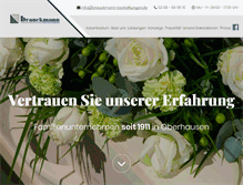 Tablet Screenshot of brauckmann-bestattungen.de